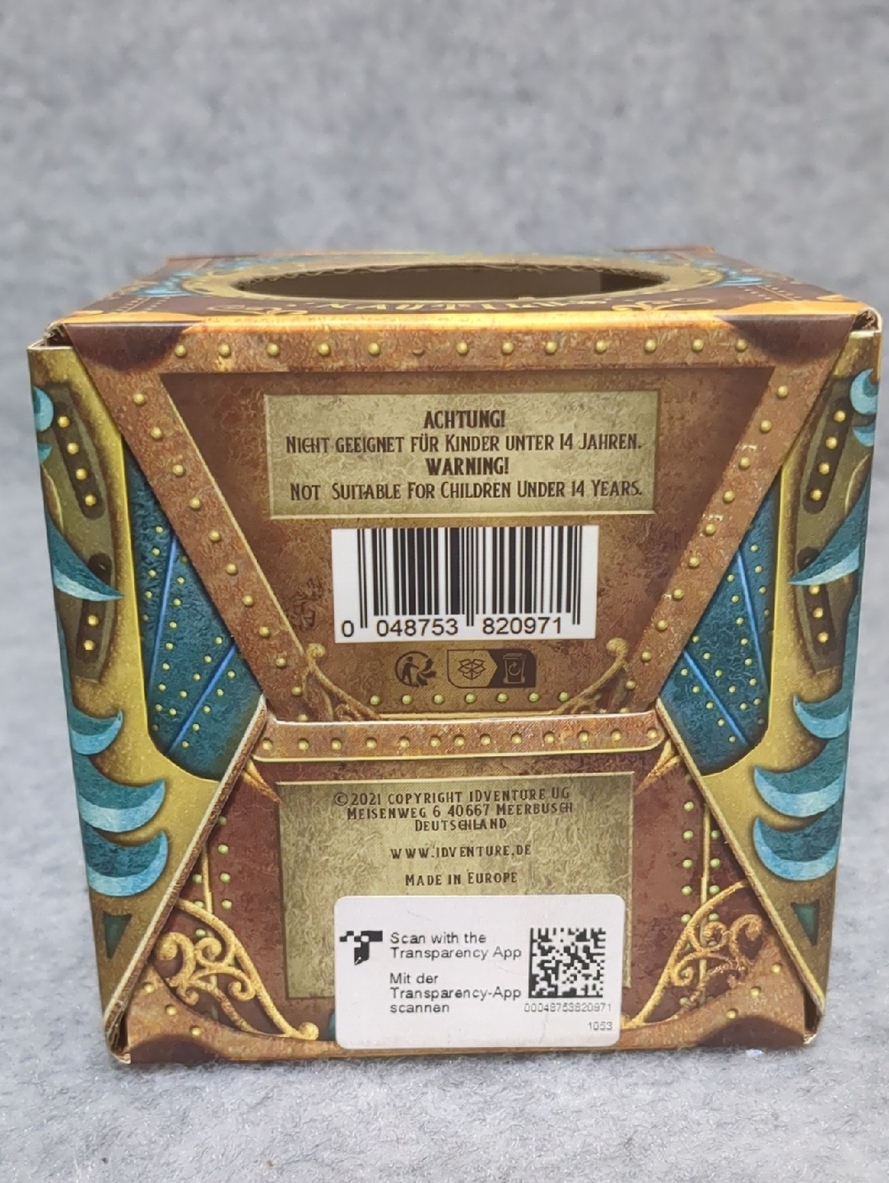 iDventure Cluebox Captain's Nemo Nautilus Puzzle Box Escape Room in a Box - Picture 9 of 11